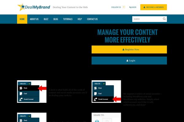 dealmybrand.com site used Entangle-media