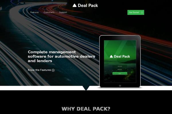 dealpack.com site used Dealpack