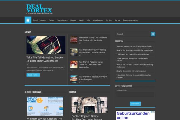 dealvortex.com site used Dealvortex