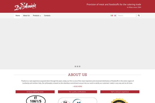 Bootstrap theme site design template sample
