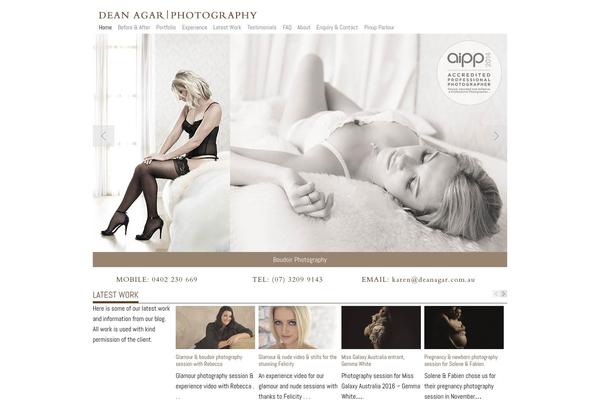 Albedo theme site design template sample