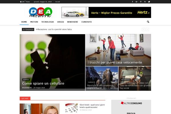 ColorMag theme site design template sample