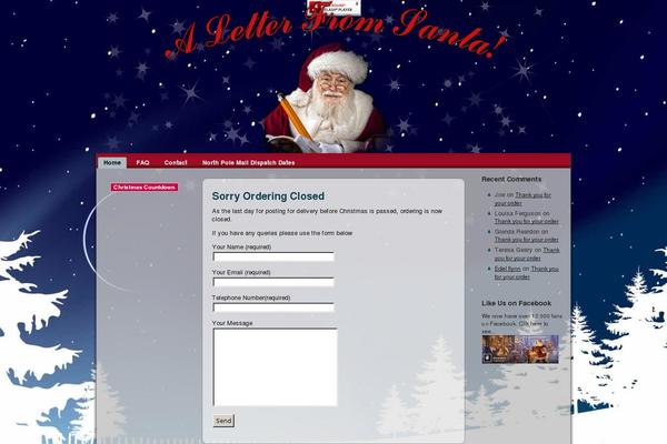 dearsanta.ie site used Ds2020-child