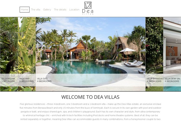 deavillas-bali.com site used Dea
