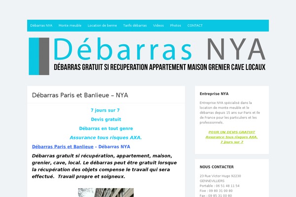 debarrasnya.fr site used The Box