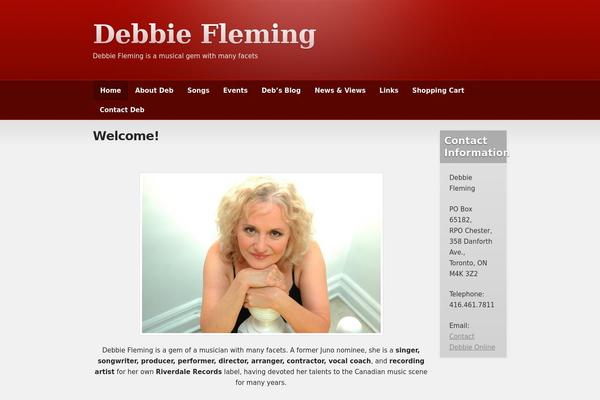 debbiefleming.ca site used Builderchild-acute-red