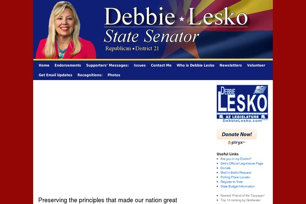 debbielesko.com site used Debbie