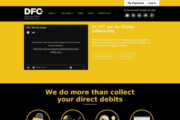Finance-child theme site design template sample