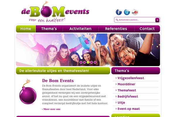 debom-events.nl site used Debom