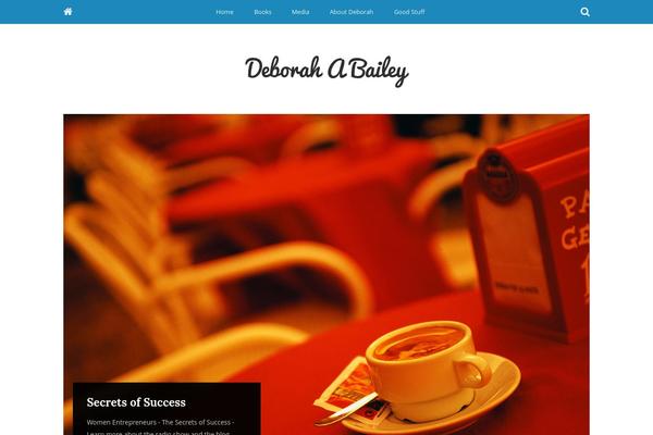deborahabailey.com site used Cadmus-wordpress-theme-for-authors