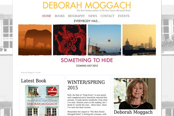 deborahmoggach.com site used Heartbreakhotel