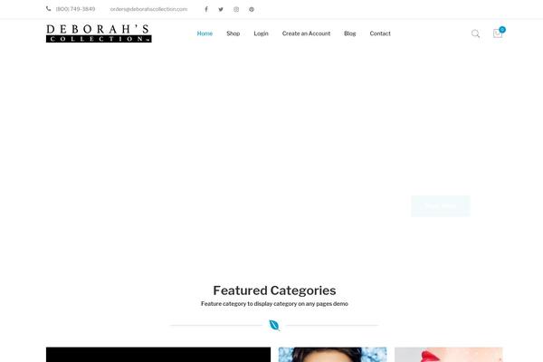 Makali theme site design template sample
