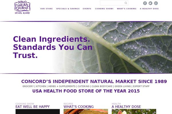 debrasnaturalgourmet.com site used Dng_2011