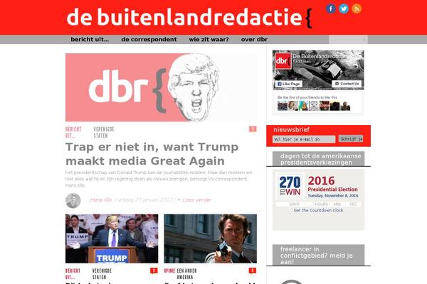 debuitenlandredactie.nl site used Dbr
