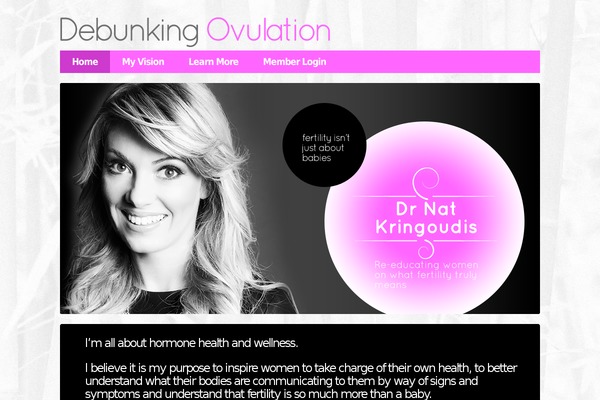 debunkingovulation.com site used Debunking-ovulation