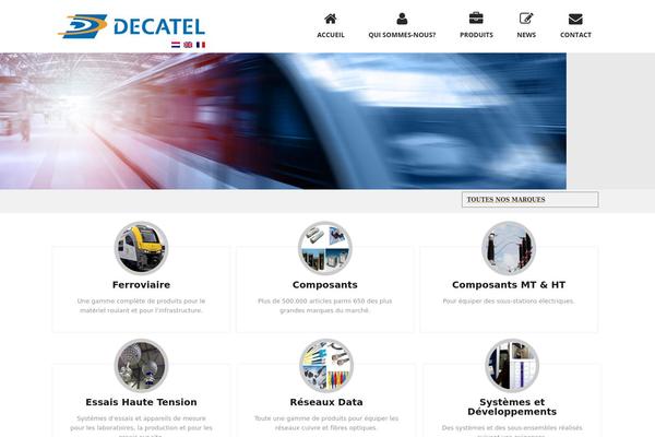 decatel.be site used Decatel