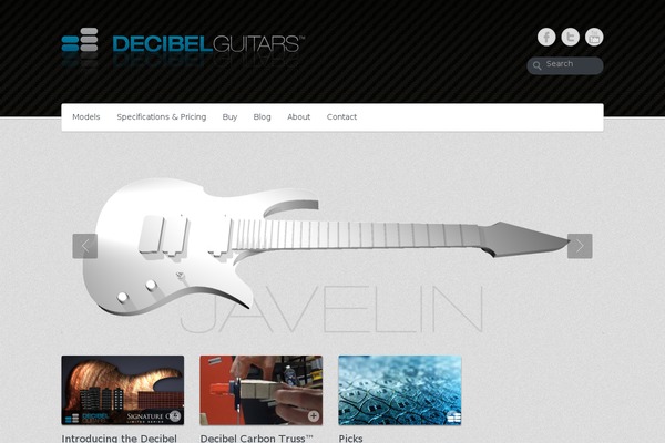 decibelguitars.com site used Catch-mustang