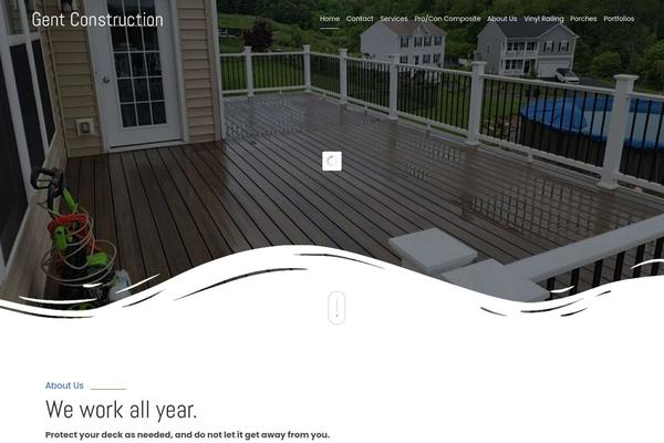 decksbygent.com site used Gentconstruction