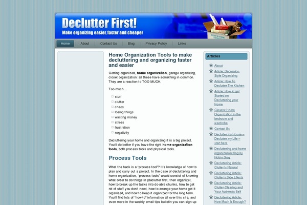 declutterorganization.com site used For_do