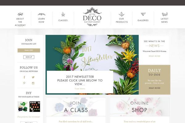 decoclay.com site used Decoclay