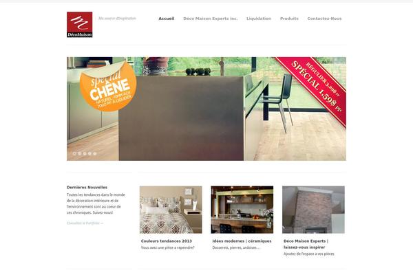 Classica theme site design template sample