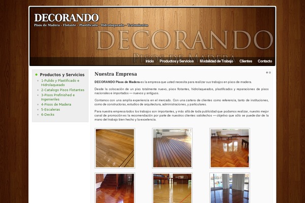 decorandoweb.com.ar site used Mandigo