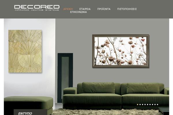 decored.gr site used Theme48830