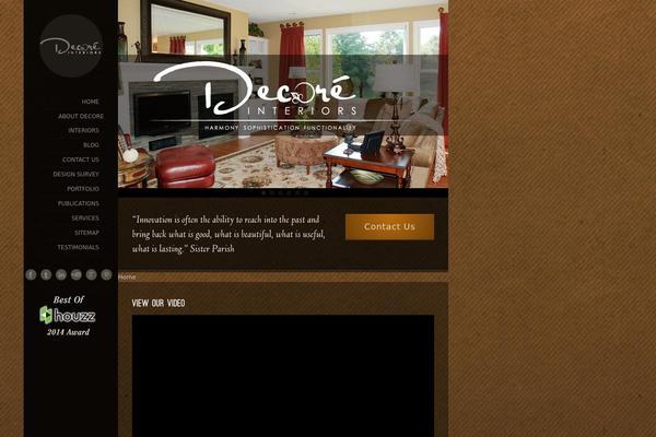 decoreinteriors.com site used Myriad2