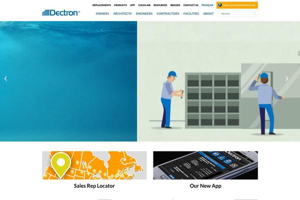 dectron.com site used Consultive-child