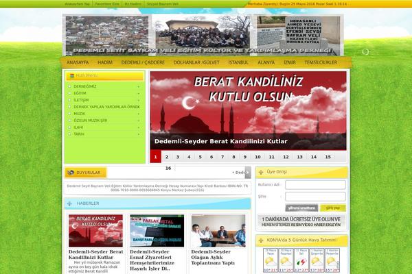 dedemli.org site used Koydernekv2