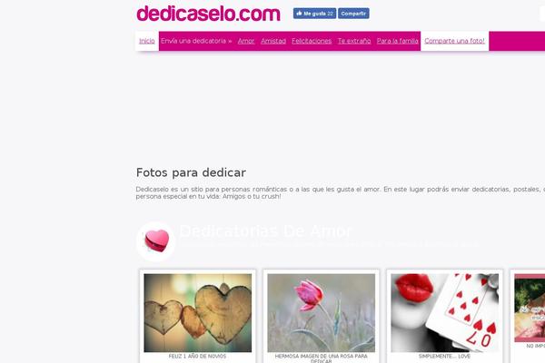 dedicaselo.com site used Dedicaselo