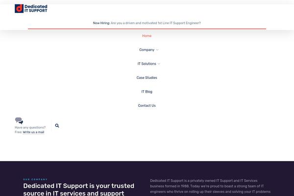 Site using Animated Headline plugin