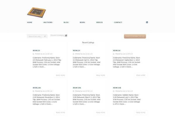 eList theme site design template sample
