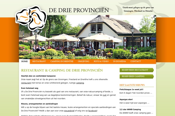 dedrieprovincien.nl site used Dedrieprovincien