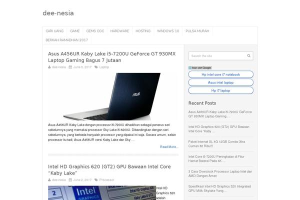 dee-nesia.com site used Revenueplus