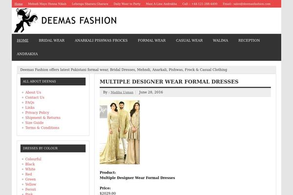 deemasfashion.com.au site used Blue-mouve