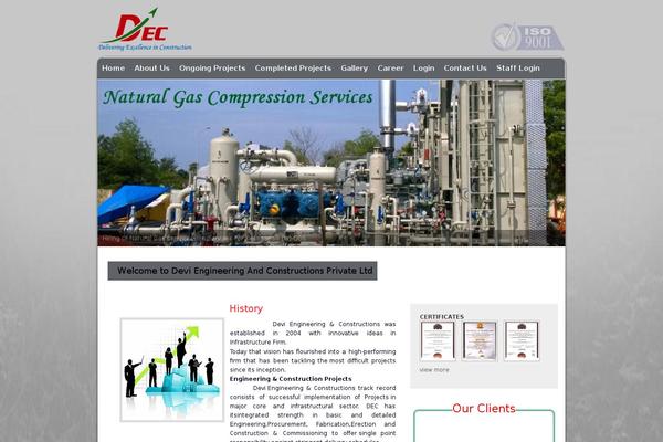 Refined-style theme site design template sample
