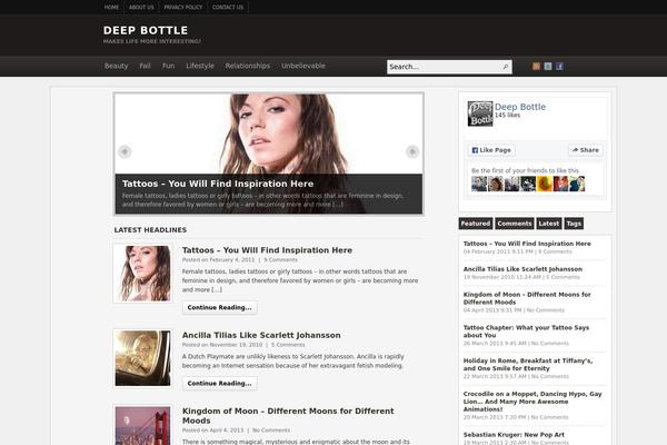 Arras WP theme theme site design template sample