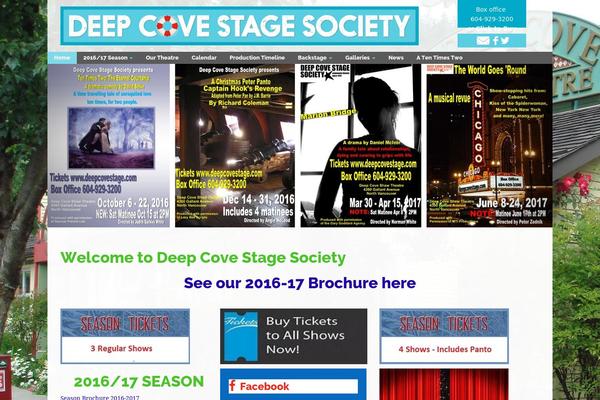 deepcovestage.com site used Proscenium