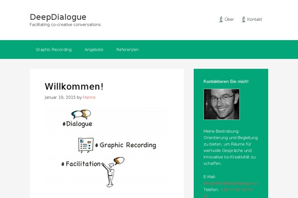 deepdialogue.eu site used Genesis-deepdialogue