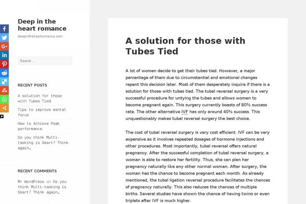 Twenty Fifteen theme site design template sample