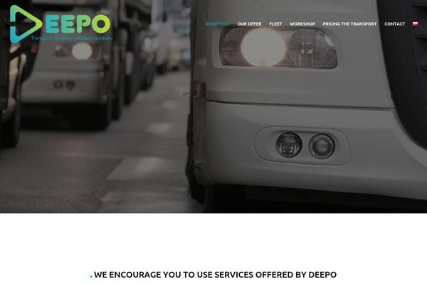 Divi theme site design template sample