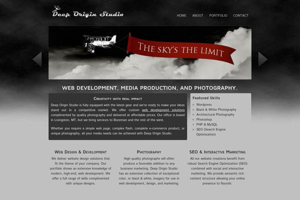 Viewport theme site design template sample