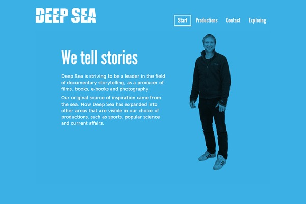 deepsea.se site used Yootheme-deepsea