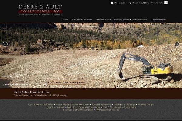 Arche theme site design template sample