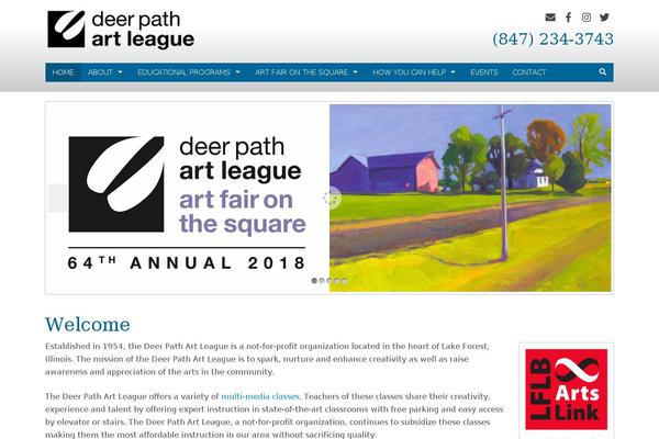 deerpathartleague.org site used Natista