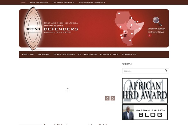 defenddefenders.org site used Canvas