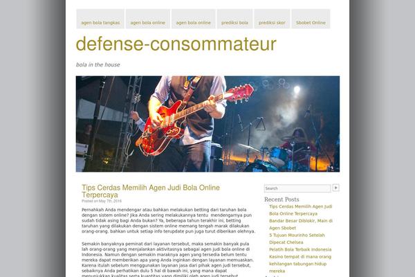 defense-consommateur.org site used Live Music
