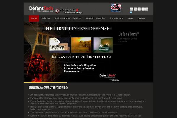 defenstech.com site used Theme1818