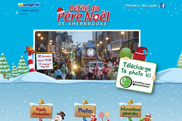 defileperenoel.com site used Defile